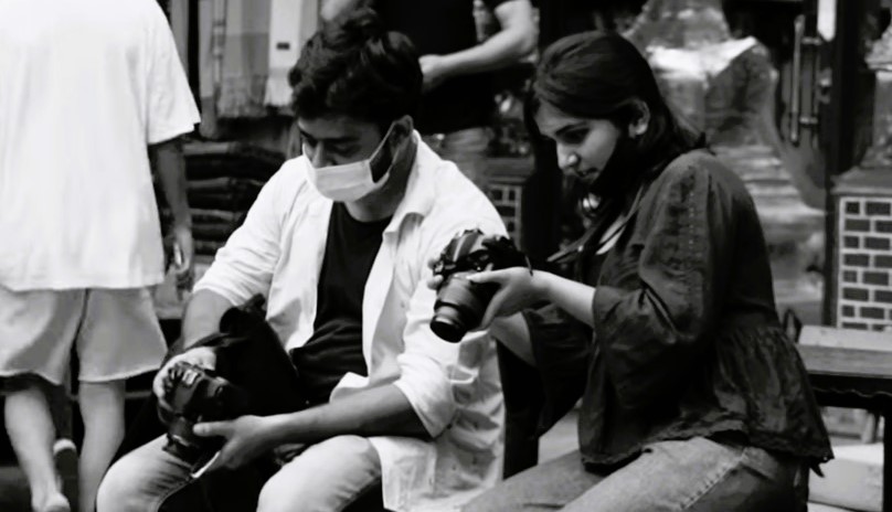 A Photographer Who Clicks Blur Photograph — still